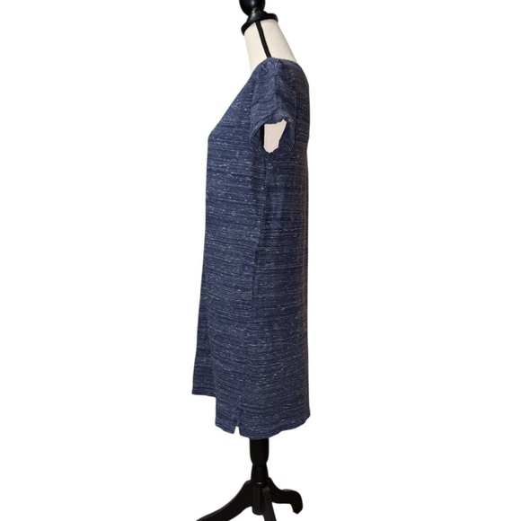 Pact The Mix Tee Dress in Heathered Navy Blue Sz. Small - NWOT - Picture 6 of 9